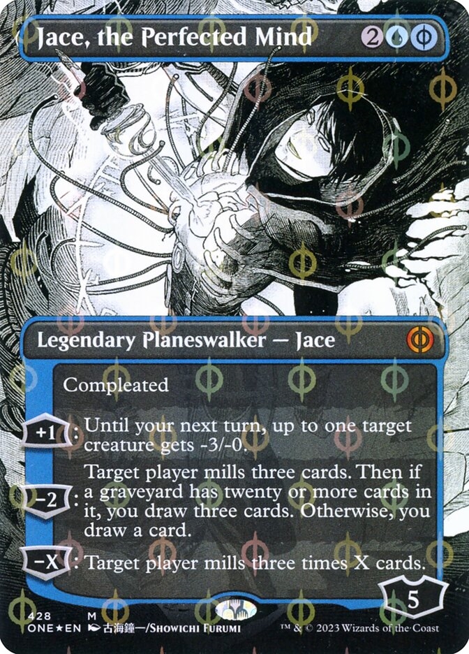 Jace, the Perfected Mind Phyrexia- All Will Be One Ichor Showcase